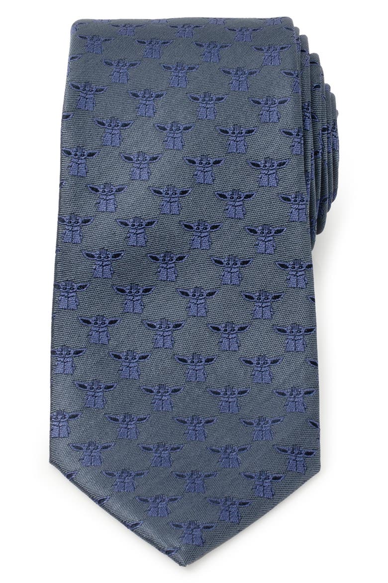 Tonal Jacquard Silk Tie, Main, color, BLUE