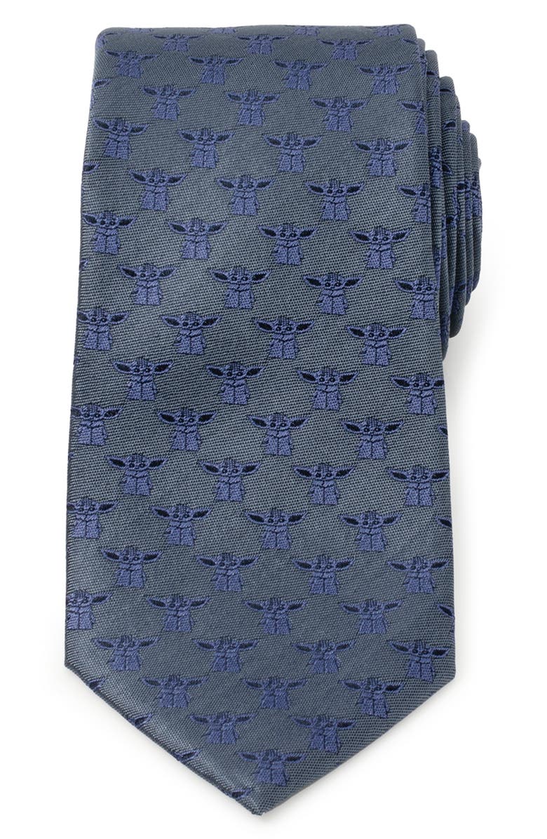 Cufflinks, Inc. Tonal Jacquard Silk Tie, Main, color, Blue