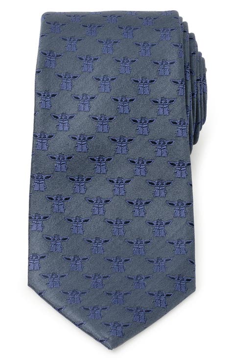 Tonal Jacquard Silk Tie