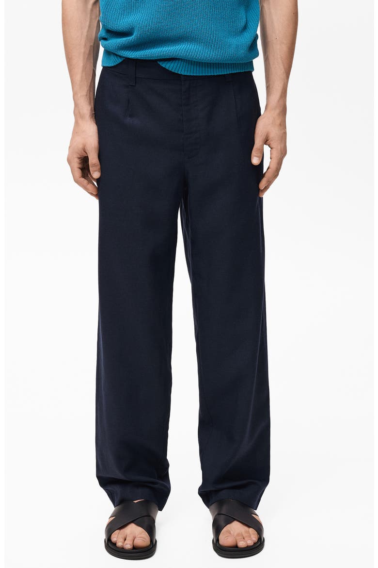 Regular Fit Pants, Main, color, DARK NAVY