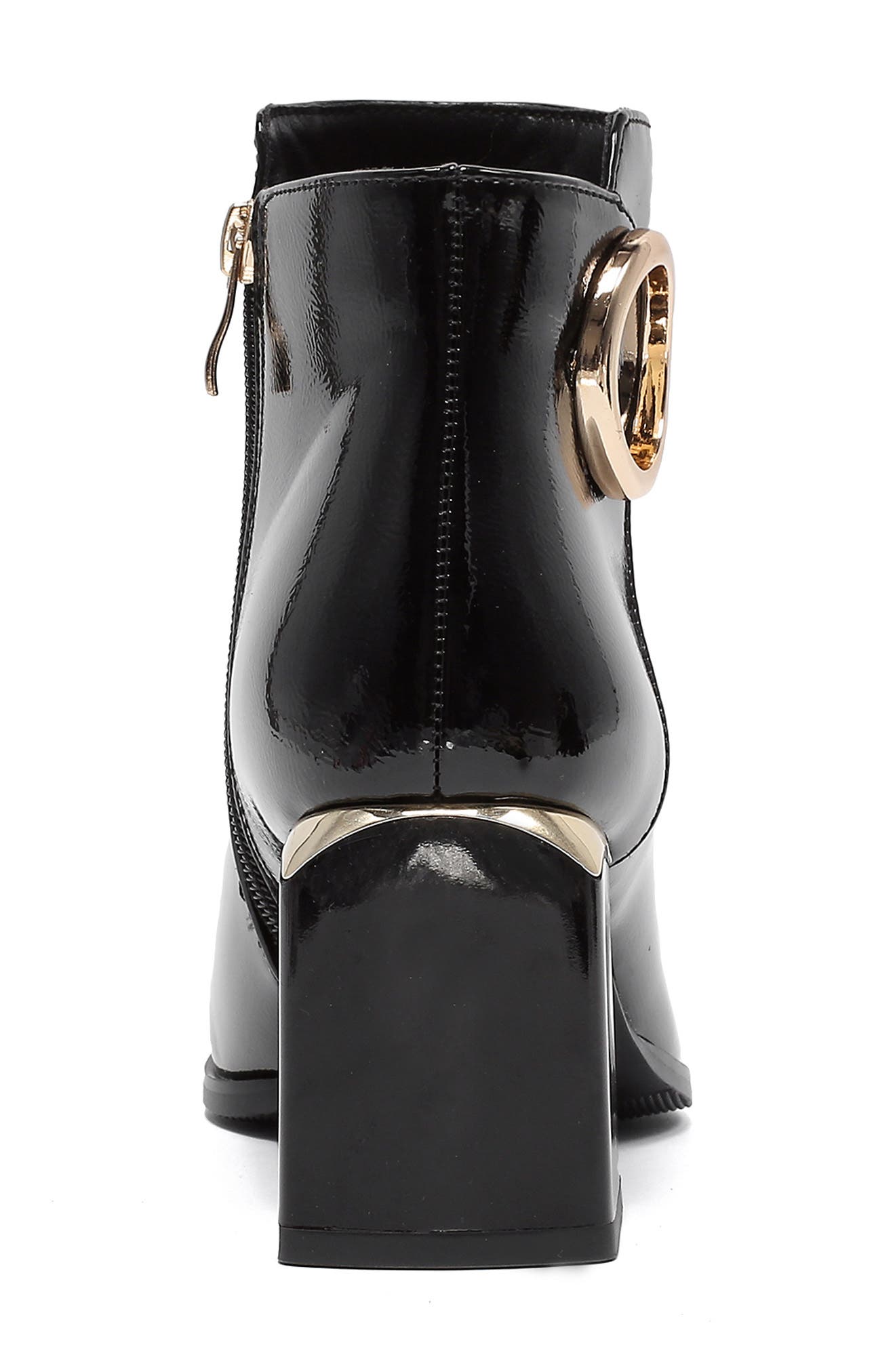 NINETY UNION Frisco Cap Toe Bootie, Alternate, color, Black