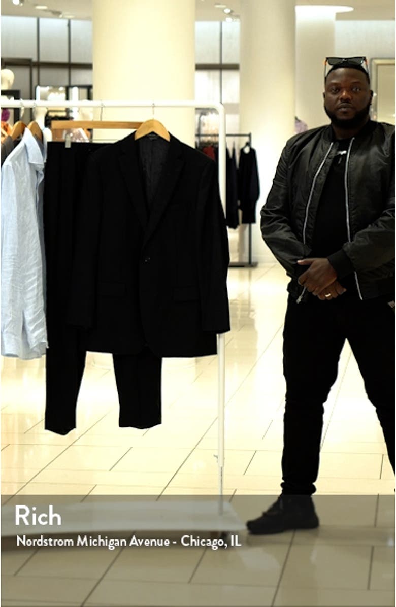 Haxby Solid Wool Suit, sales video thumbnail