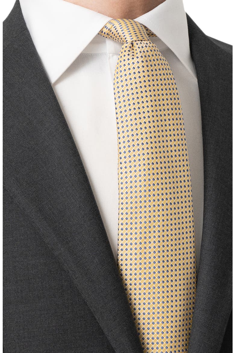 Micro Silk Tie, Alternate, color, LIGHT YELLOW