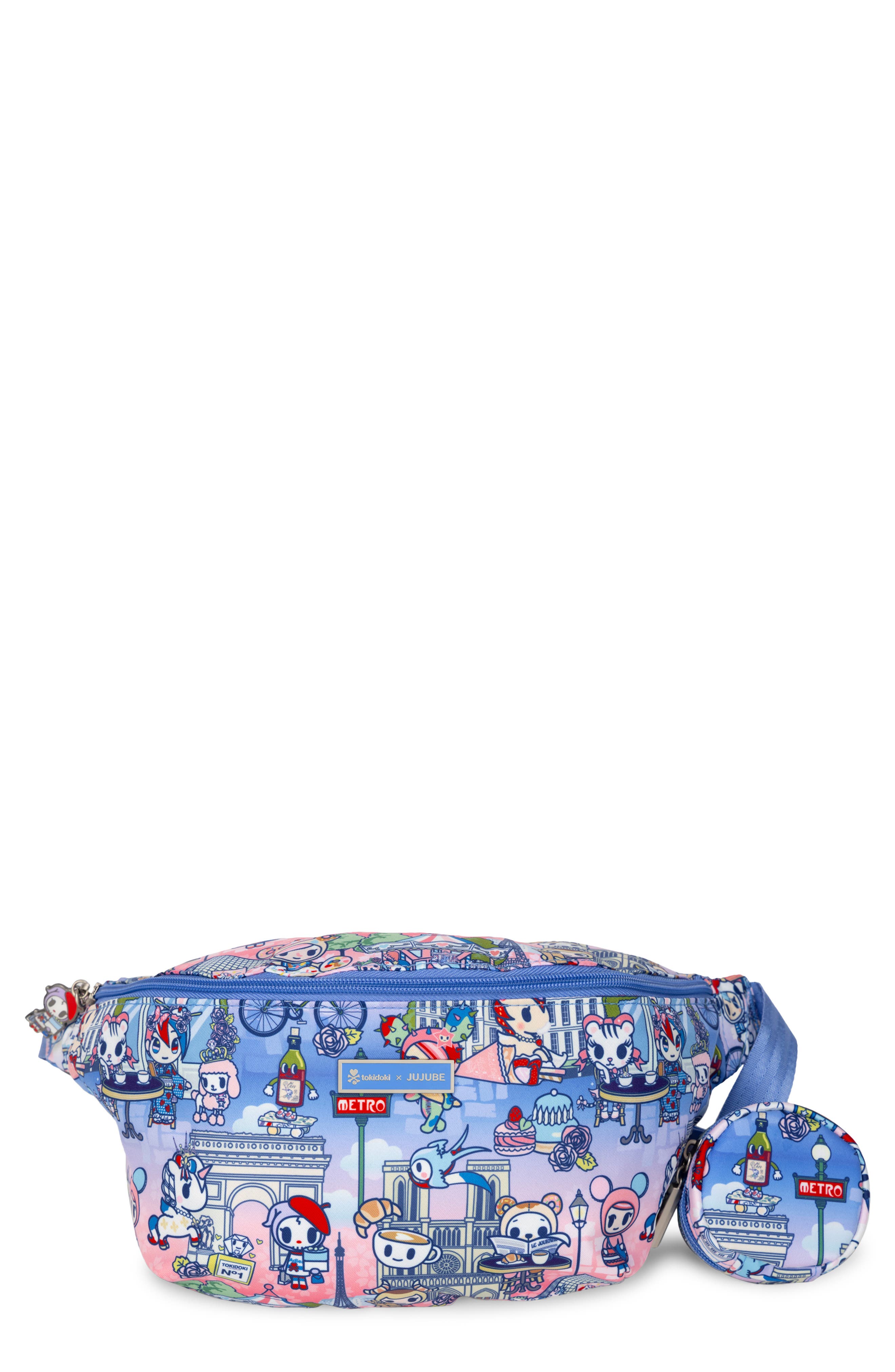 JuJuBe Park Pack Water Resistant Diaper Bag, Main, color, Cest La Vie Paris