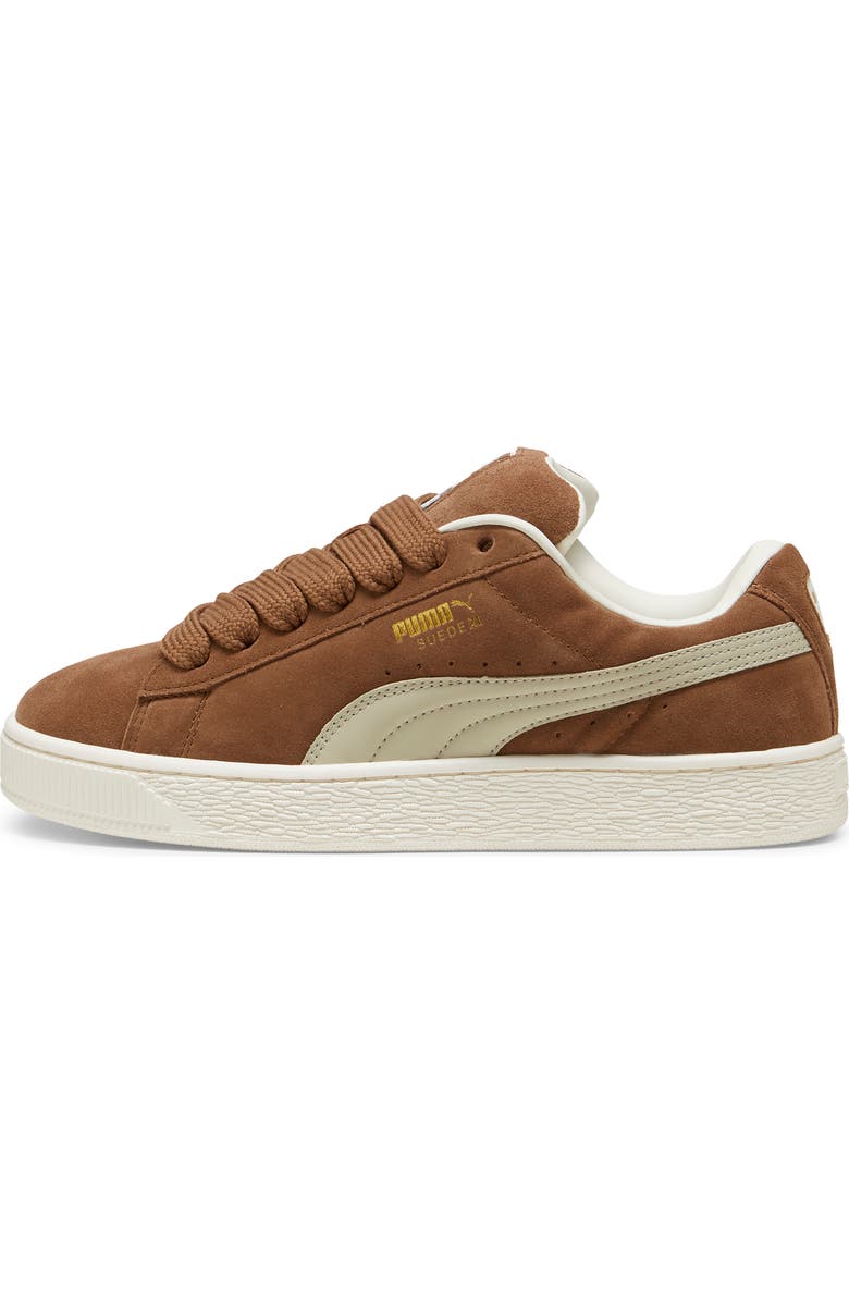 PUMA Suede XL Sneaker, Alternate, color, Haute Coffee-Desert Dust