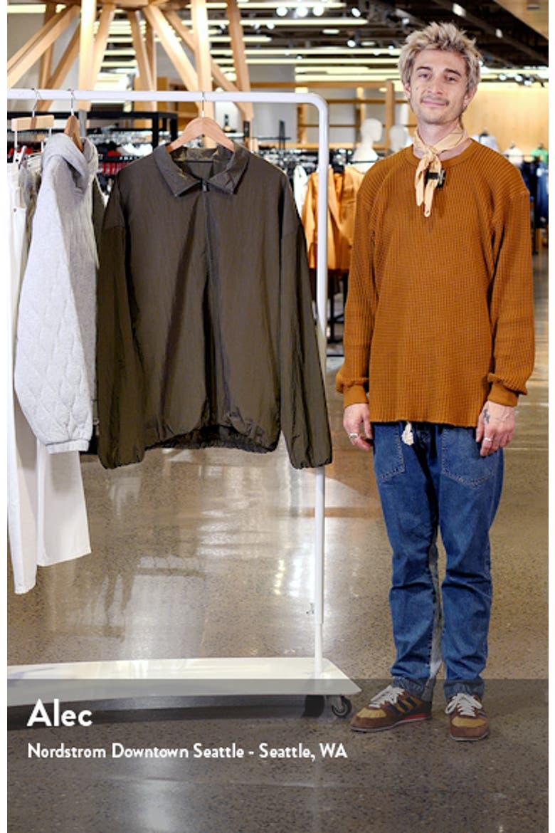 Gender Inclusive Ripstop Nylon Half Zip Pullover video