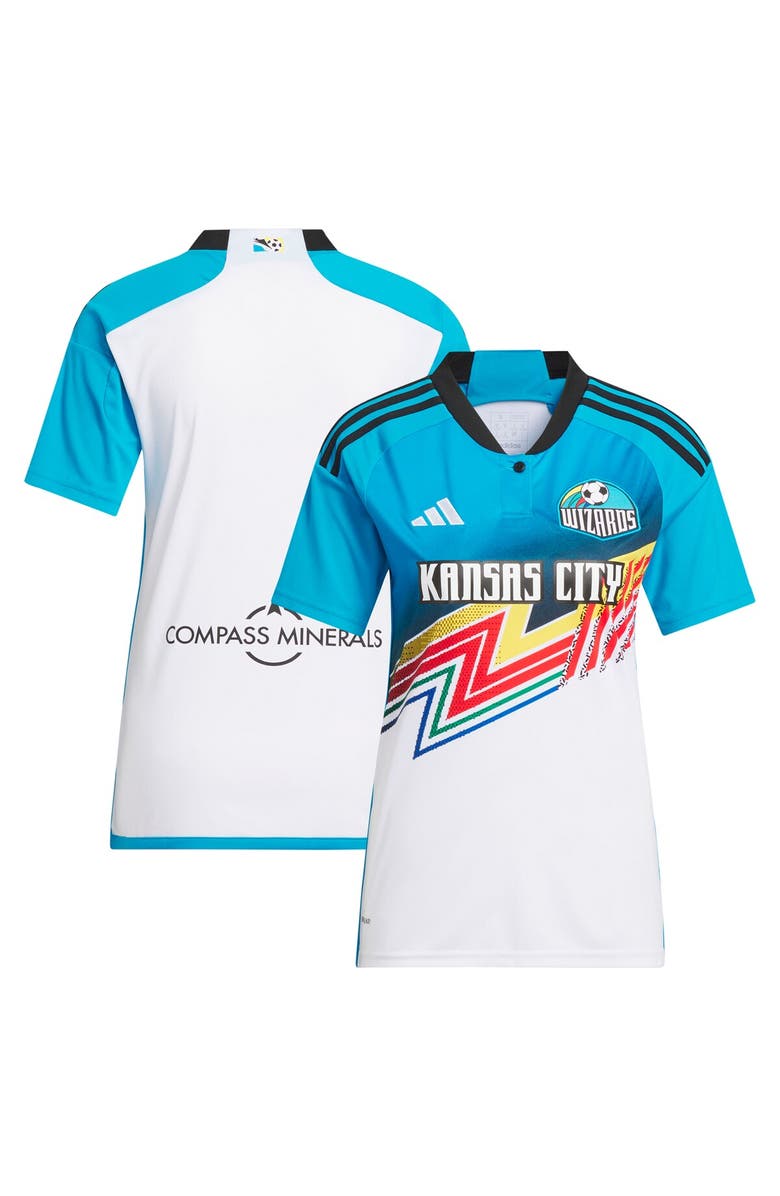 adidas Women's adidas  White Sporting Kansas City 2024 Archive Replica Jersey, Main, color, White