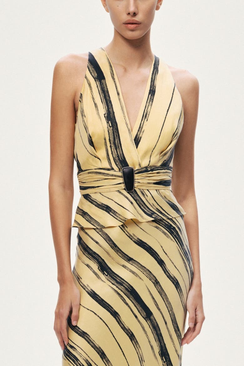 Printed Sleeveless Blouse, Main, color, Multi-Colored