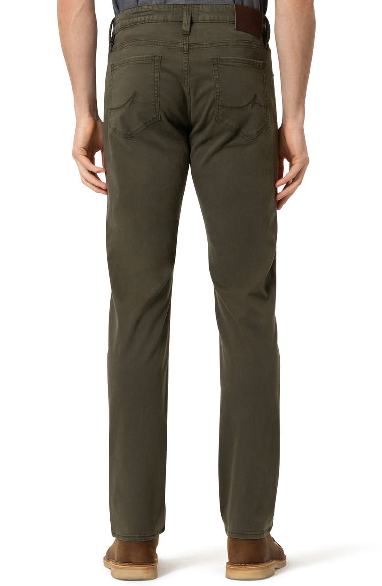 34 Heritage Courage Straight Leg Twill Pants, Alternate, color, Dark Olive Twill
