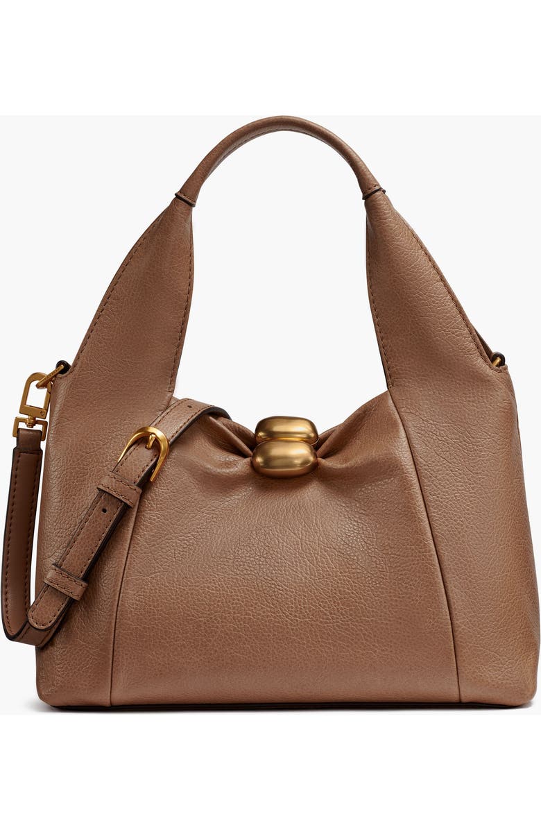 Donna Karan New York Organza Crossbody, Main, color, Toasted Almond