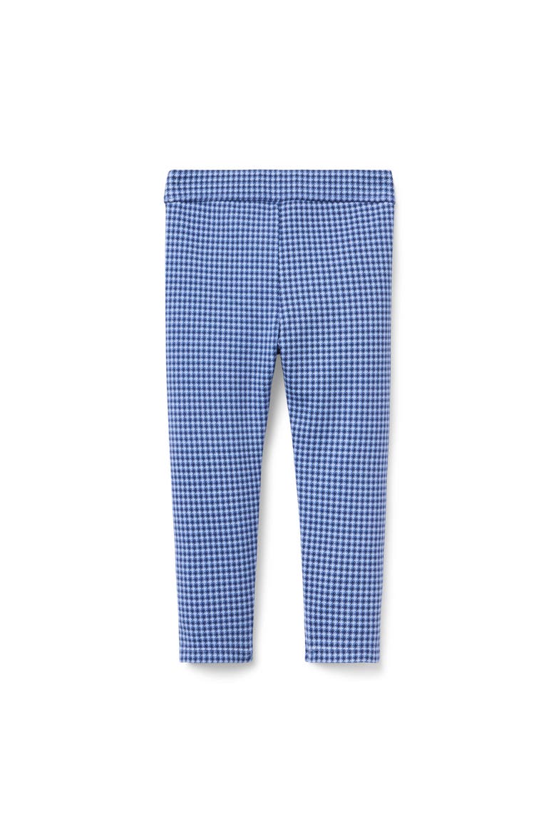 Houndstooth Ponte Pant, Alternate, color, Blue