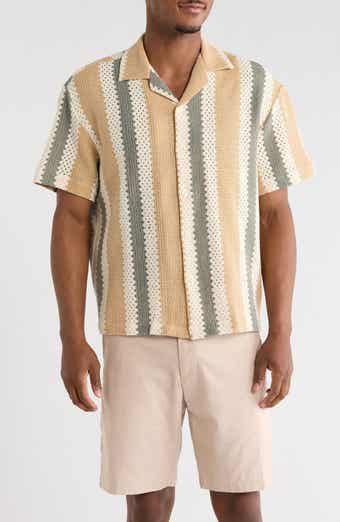 DENIM AND FLOWER Off White Button Front Shirt