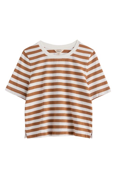 Copseland Stripe Organic Cotton T-Shirt