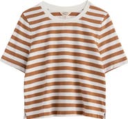 Seasalt Cornwall Copseland Stripe Organic Cotton T-Shirt