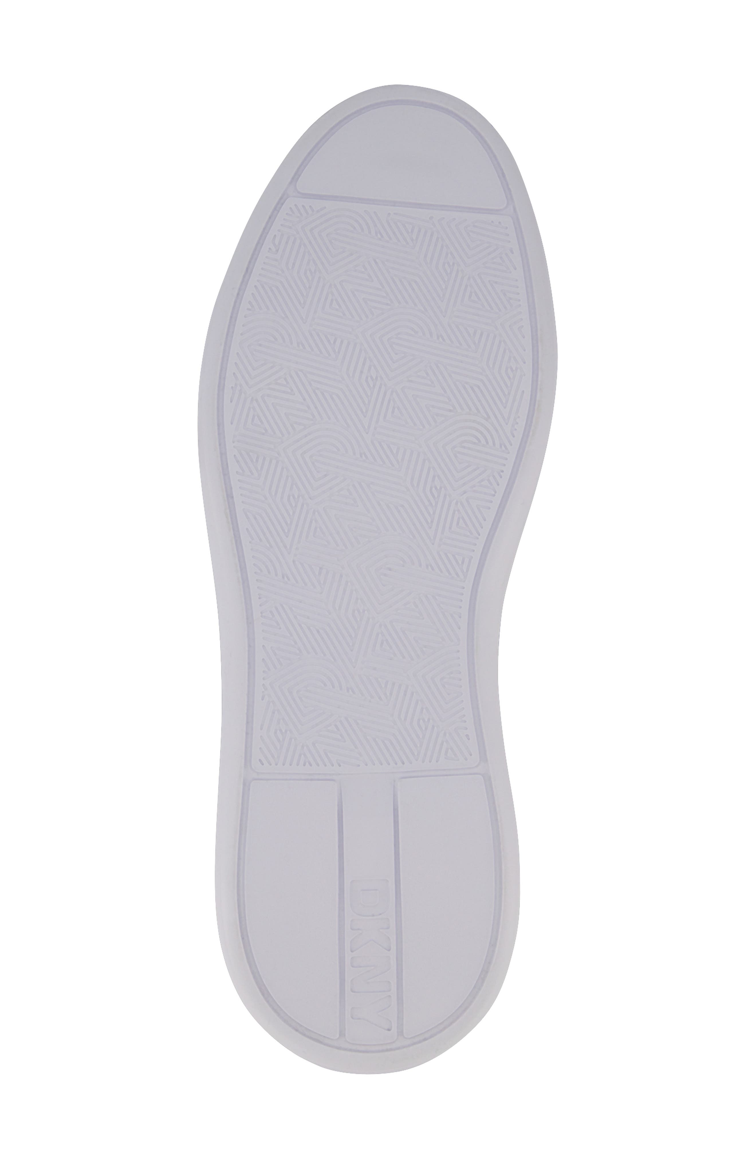 DKNY Contrast Perforation Low Top Sneaker, Alternate, color, 