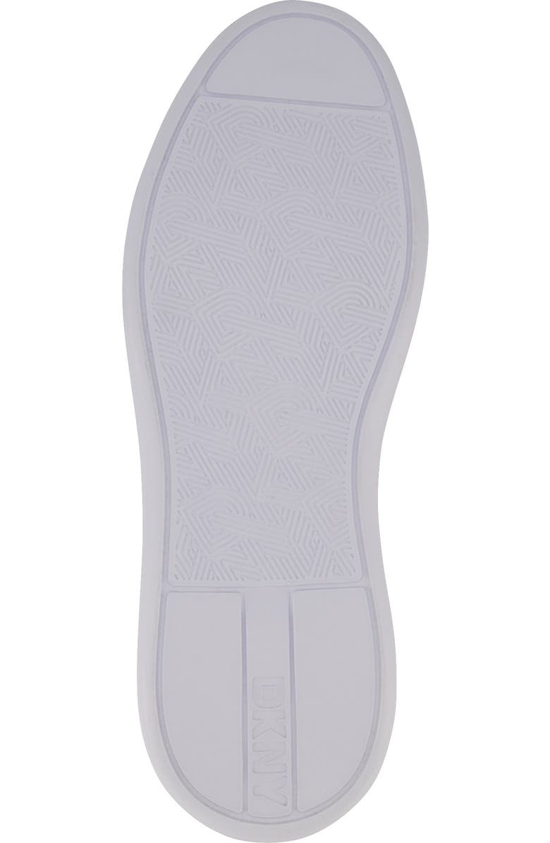 DKNY Contrast Perforation Low Top Sneaker, Alternate, color,