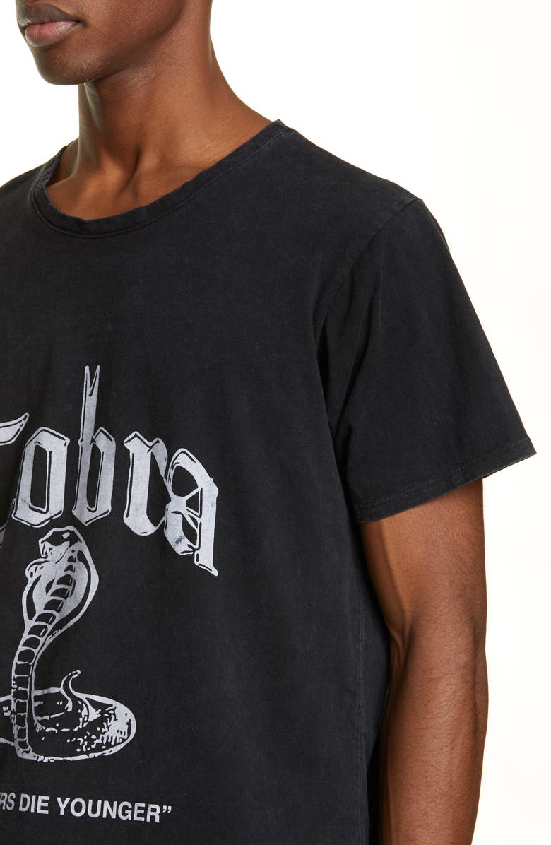 Rhude Cobra Graphic T-Shirt, Alternate, color, 