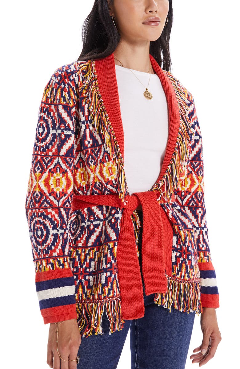 MOTHER The Belted Cardigan, Main, color,