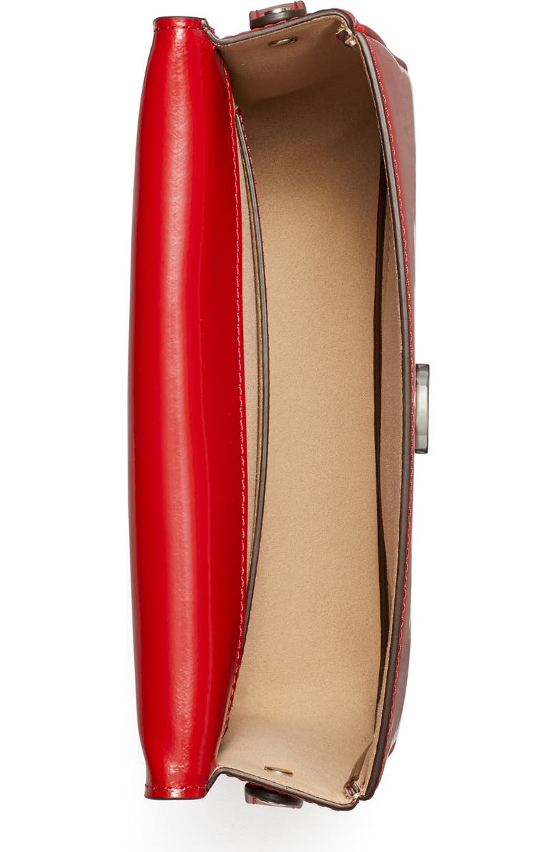 Tory Burch Robinson Spazzolato Leather Convertible Shoulder Bag, Alternate, color,