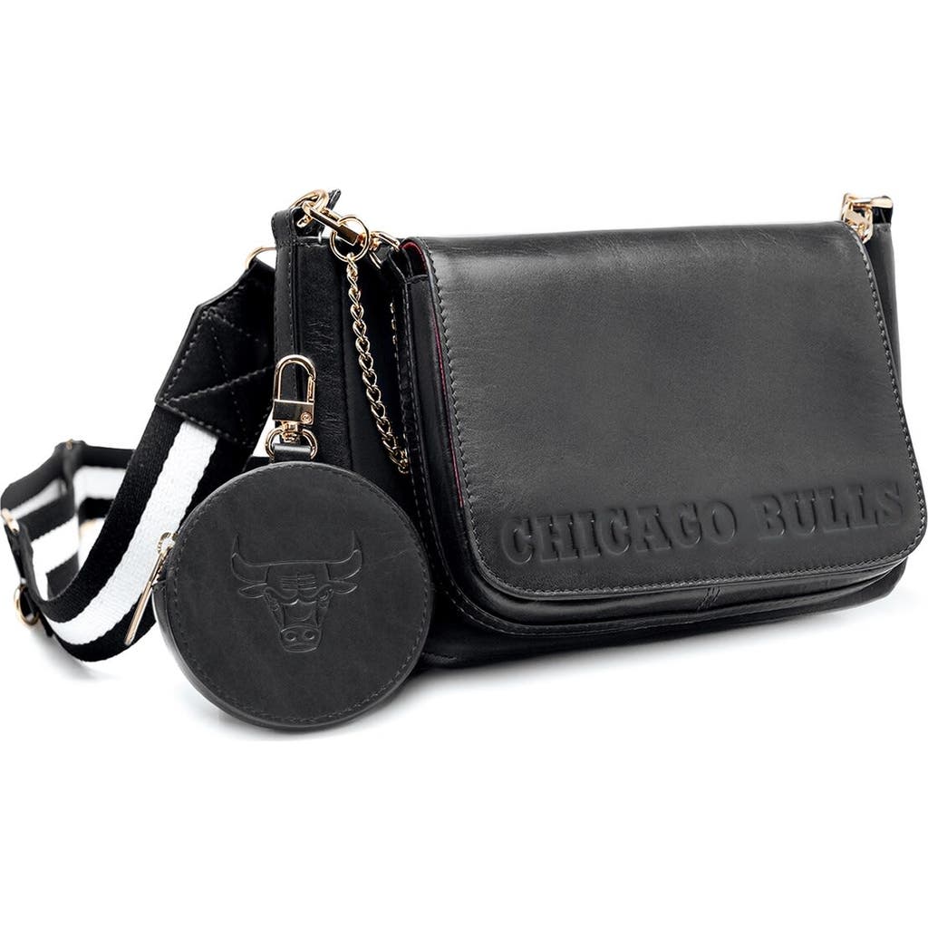 Lusso Chicago Bulls Rianna Multi Pouchette Bag in Black at Nordstrom