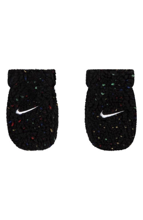 Nike Cozy Comfort Peak Beanie & Gloves Set In Black