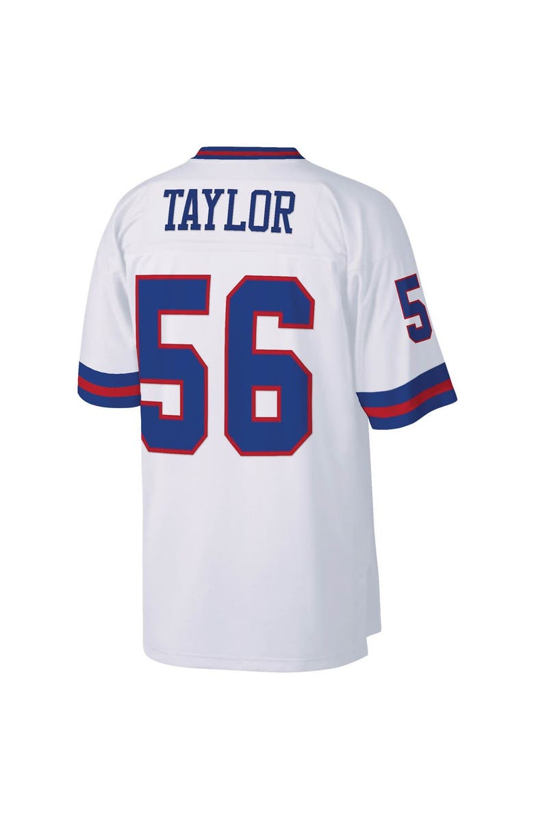 Mitchell & Ness Men's Mitchell & Ness Lawrence Taylor White New York Giants Legacy Replica Jersey, Alternate, color,
