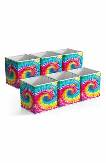 Set of 6 11-Inch Foldable Storage Bins