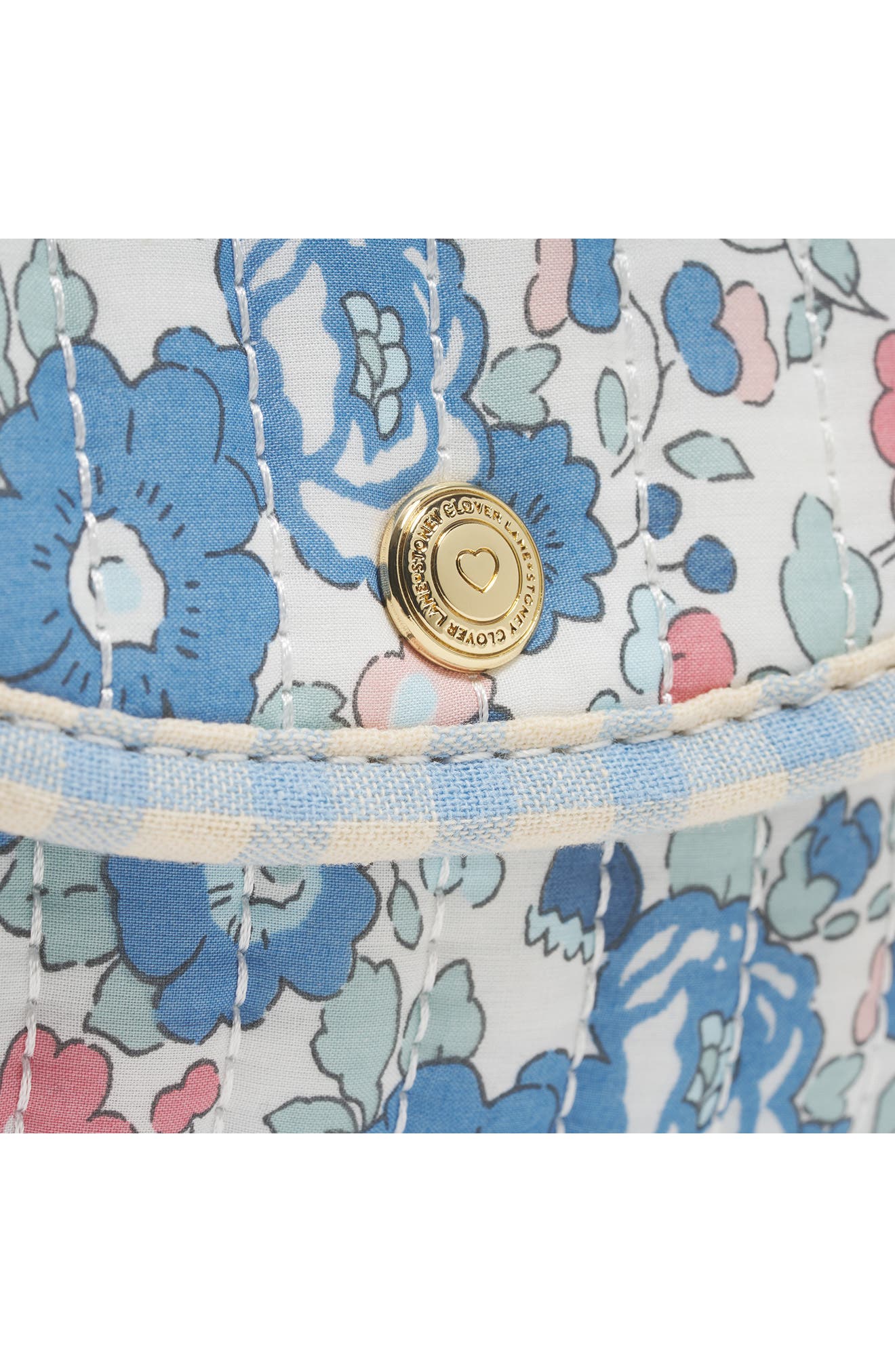 Stoney Clover Lane x Liberty Quilted Cotton Wallet Pouch, Alternate, color, Betsy