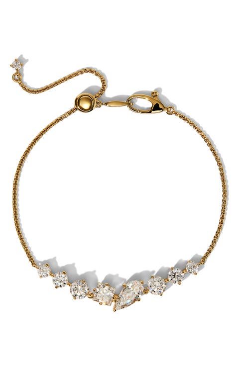 Lucia Cubic Zirconia Line Bracelet