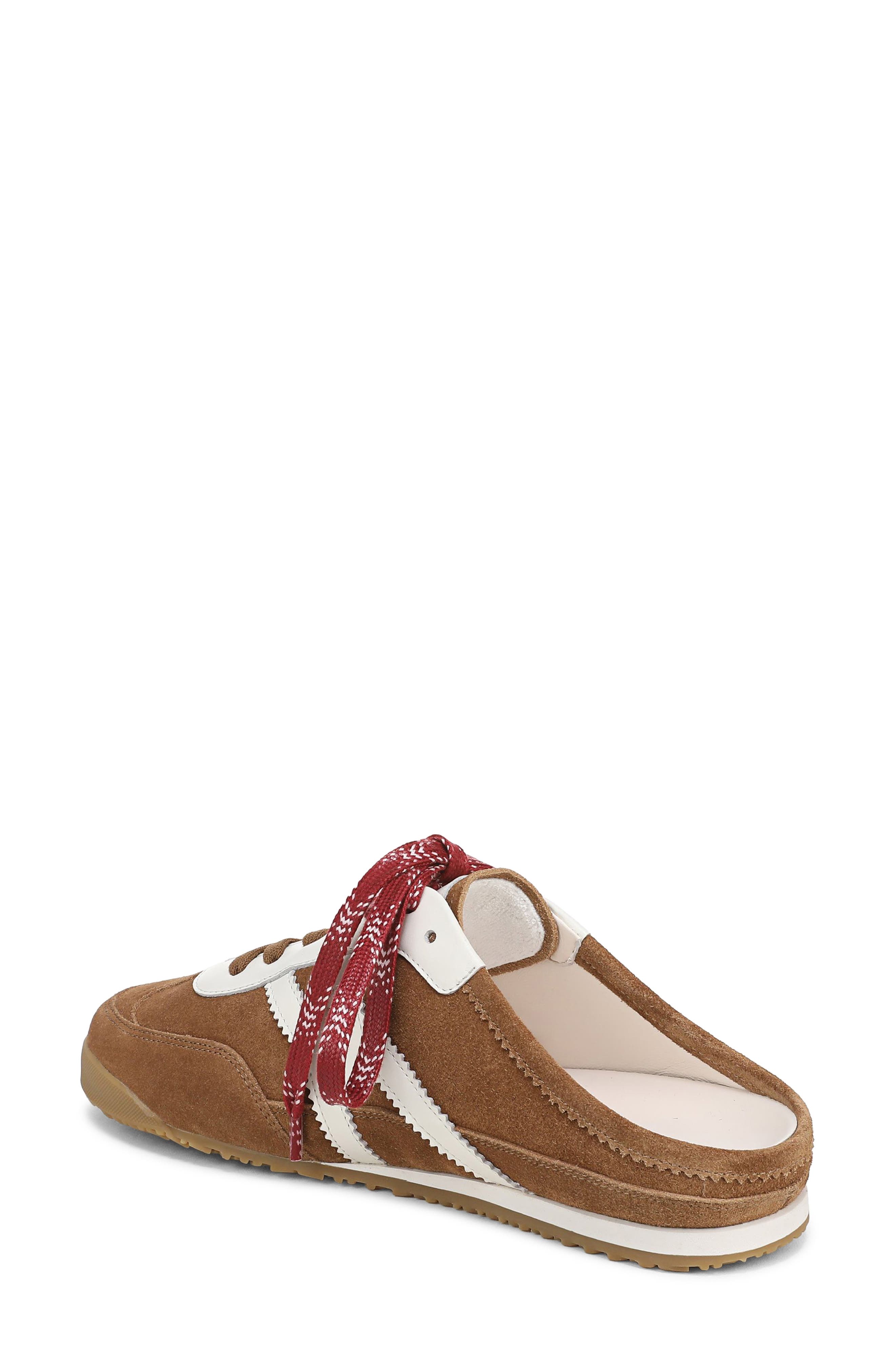 Nicoline Sneaker Mule, Alternate, color, CHESTNUT MULTI SUEDE