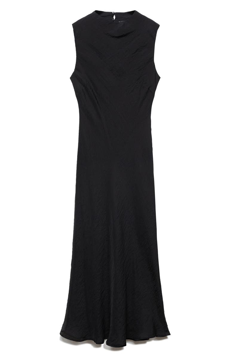 MANGO Sleeveless Cowl Neck Maxi Dress, Alternate, color, 