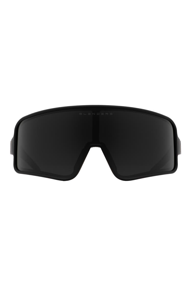 Eclipse 133mm Polarized Shield Sunglasses, Main, color, CONCORD FAST