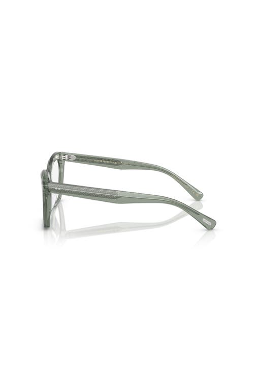 Oliver Peoples 52mm Butterfly Optical Glasses In White