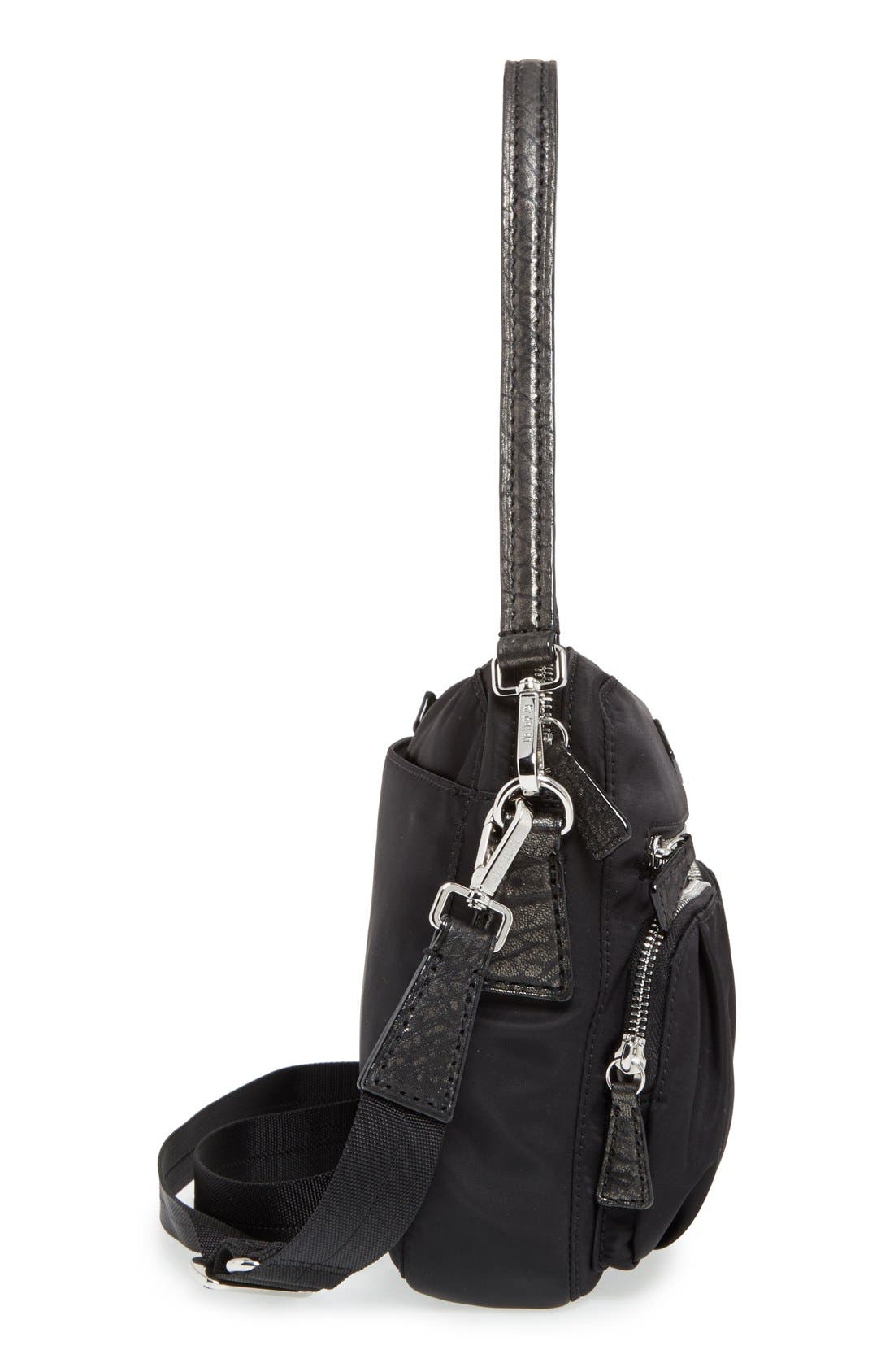 MZ Wallace 'Small Roxy' Bedford Nylon Shoulder Bag, Alternate, color, 