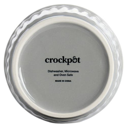 Crock-pot Crockpot Thornburg 6 Piece 12 Ounce Round Stoneware Ramekin Set In Multi