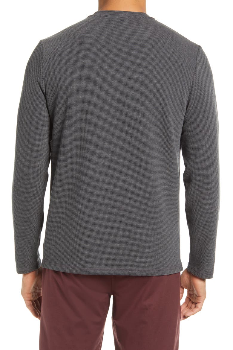 Thermal Performance Henley, Alternate, color, BLACK