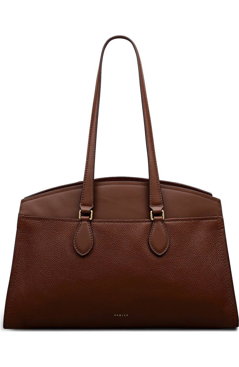 Radley Portland Way Large Laptop Tote, Main, color, Cherrywood