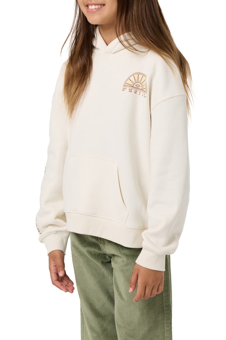 Kids' Sun Eye Oversize Hoodie, Alternate, color, TOFU
