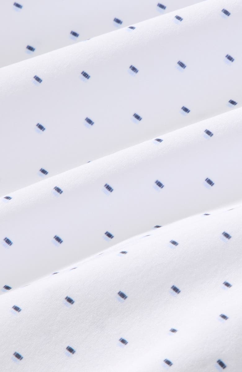 Mizzen+Main Leeward Trim Fit Neat Dot No Tuck Button-Up Shirt, Alternate, color, 