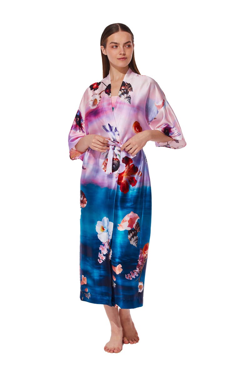 Under The Sea Robe Cover-up, Alternate, color, The-Sea-Multi
