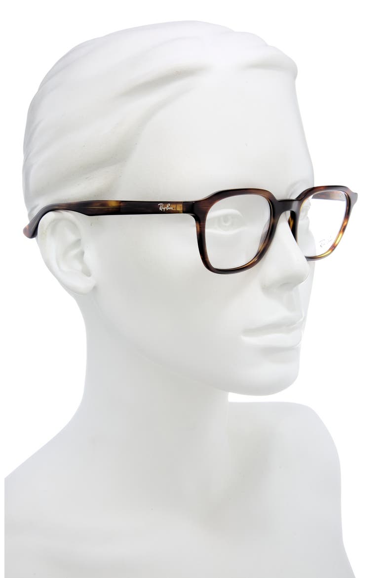 50mm Square Optical Glasses, Alternate, color, STRIPED HAVA