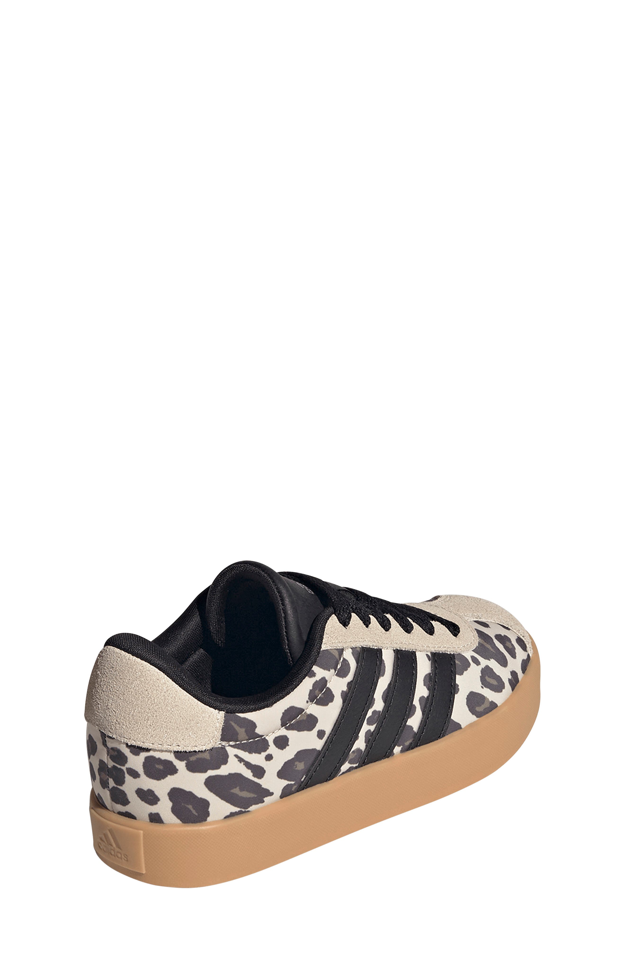 Kids' VL Court 3.0 Sneaker, Alternate, color, CRYSTAL LINEN/ BLACK/ KHAKI