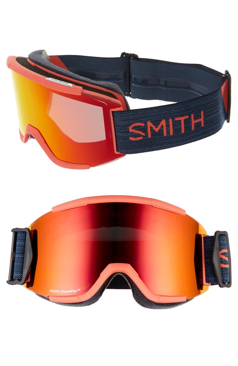 Smith Squad Chromapop 180mm Snow Goggles, Main, color, 