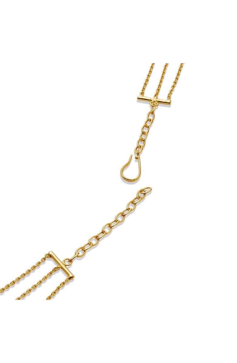 Dhwani Bhansal KAMEL NECKLACE, Alternate, color, Gold Plated