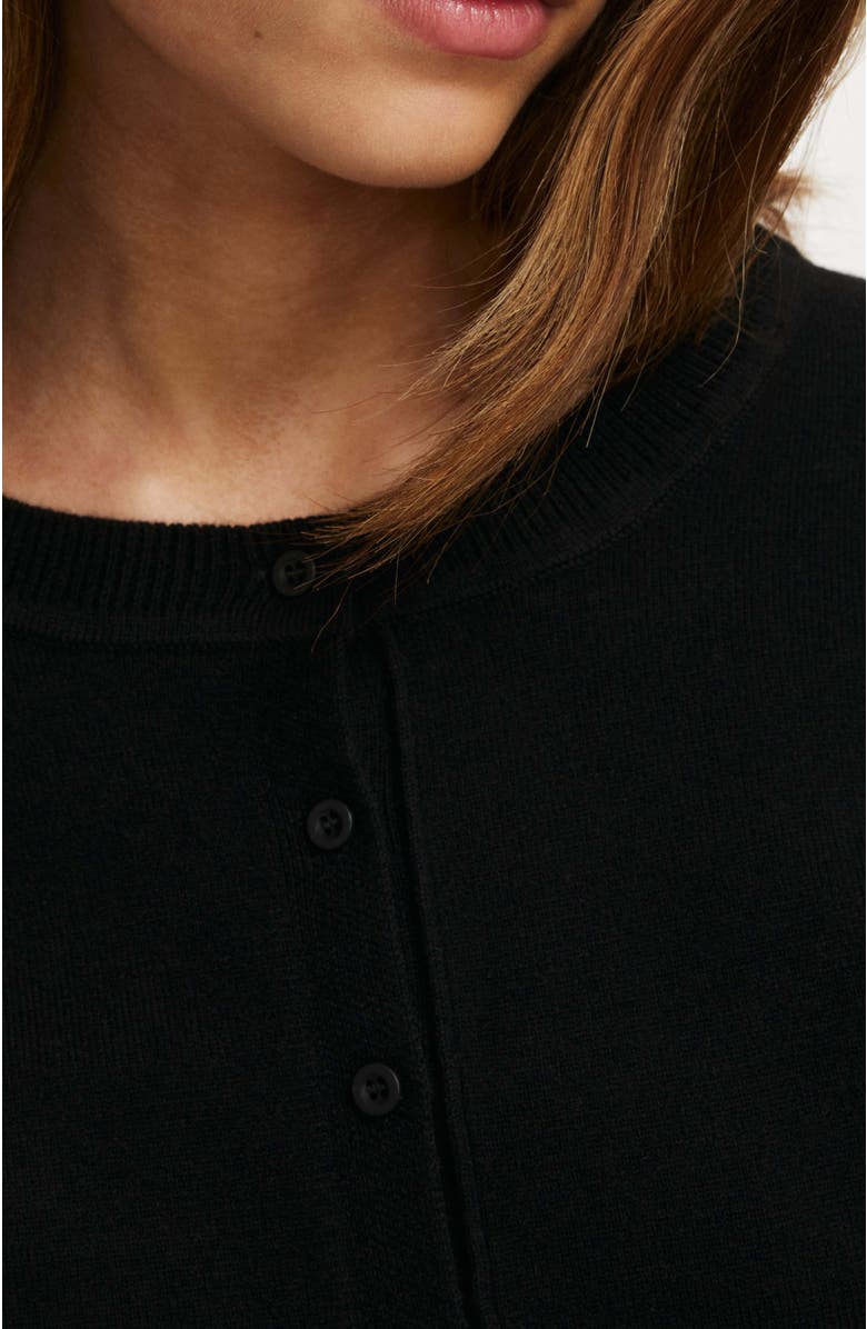 Cotton On Everfine Round Neck Cardigan, Alternate, color,