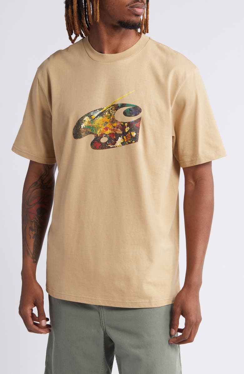Carhartt Work In Progress Palette Organic Cotton Graphic T-Shirt, Main, color, 