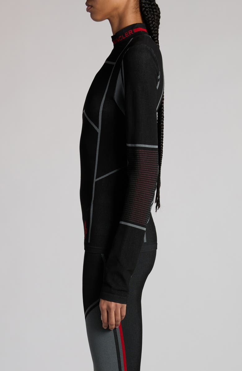 Moncler Grenoble Long Sleeve Active T-Shirt, Alternate, color, 