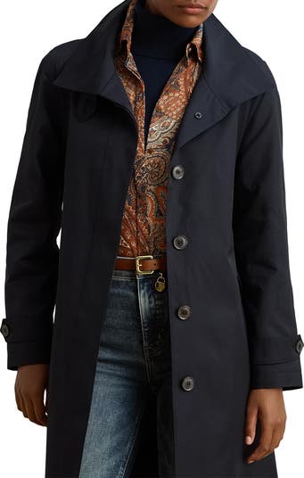 Stand Collar Trench Coat