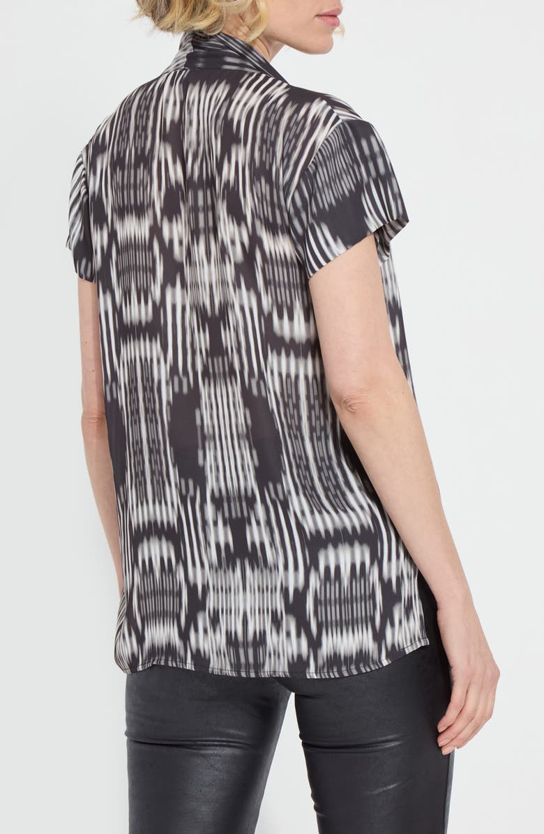 Lysse Katya Tie Neck Top, Alternate, color, Textural Harmony