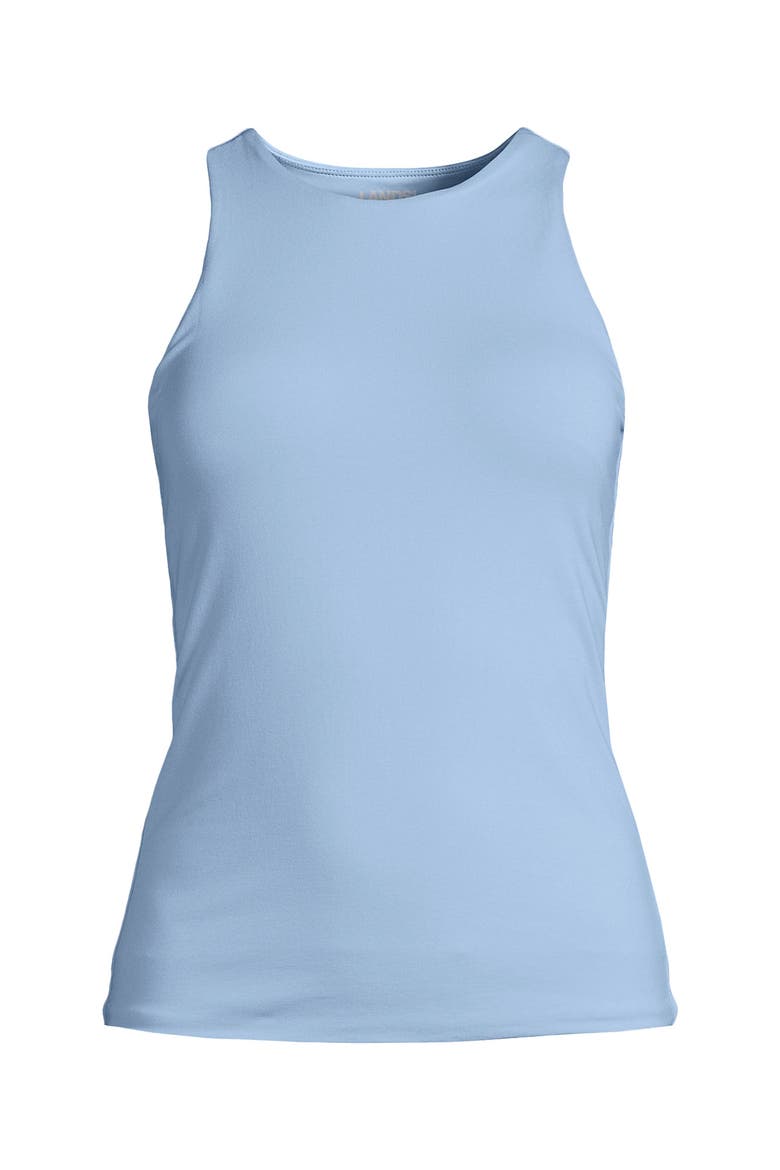 Slender Tank Top, Alternate, color, Soft Blue Haze